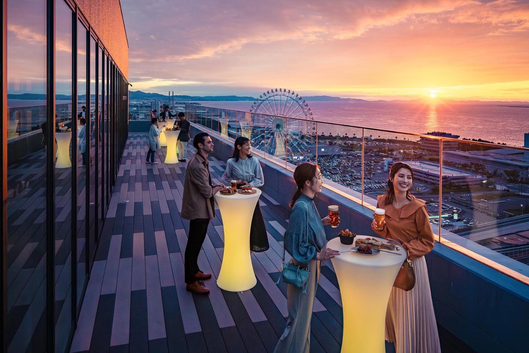 Omo Kansai Airport By Hoshino Resorts Izumisano Luaran gambar Skyline